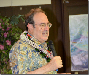 Eric Saul at MIS Veterans Club of Hawaii luncheon.  Photo by Gregg Hirata